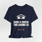 Home Is Where The Anime Is T-Shirt - original anime design, view 22