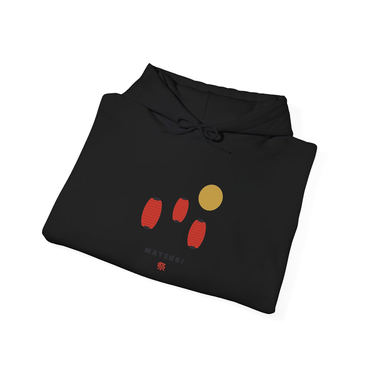 Matsuri Lanterns Hoodie - original anime design, view 9