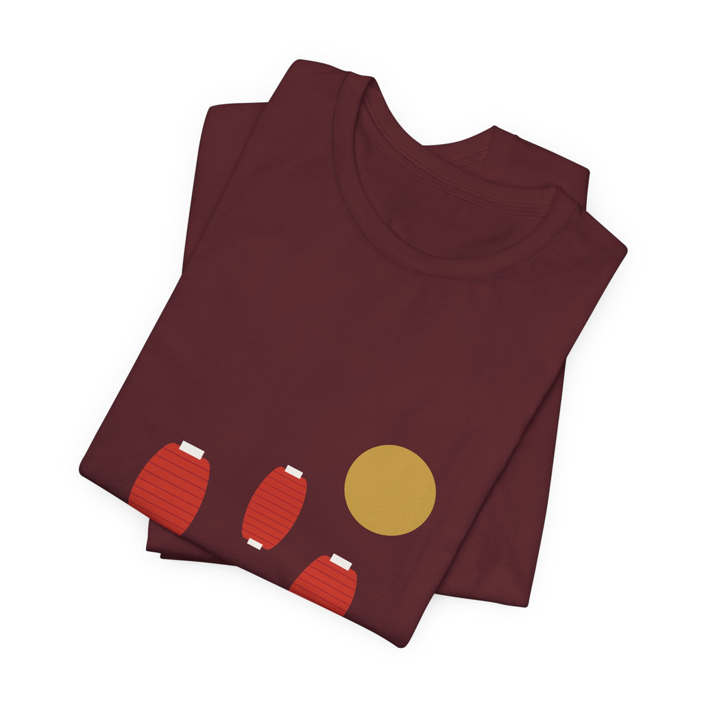 Matsuri Lanterns T-Shirt - original anime design, view 23