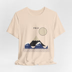Fuji & Wave T-Shirt - original anime design, view 18