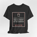 Please Do Not Discuss This In Front Of The Noodles Funny Anime T-Shirt - original anime design, view 18