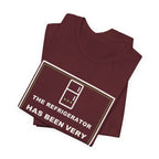 The Refrigerator Has Been Very Quiet Lately Funny Anime T-Shirt - original anime design, view 23