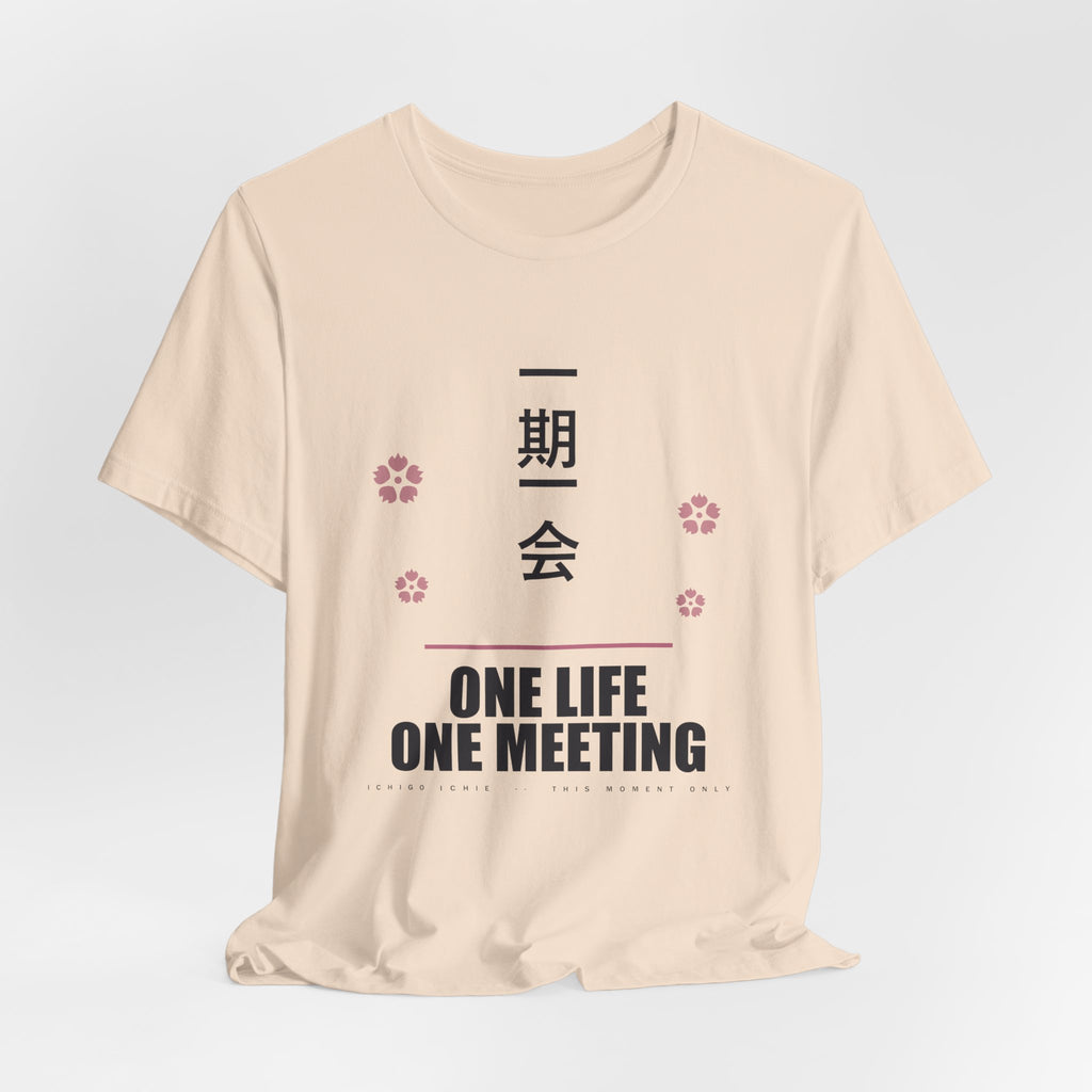 One Life One Meeting Anime T-Shirt - original anime design, view 10