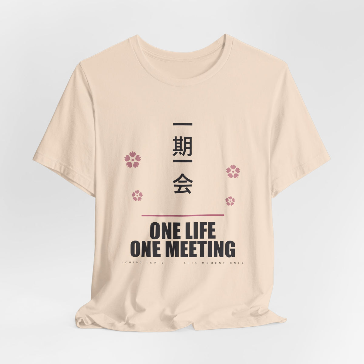 One Life One Meeting Anime T-Shirt - original anime design, view 10