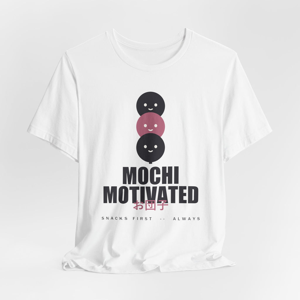 Mochi Motivated Anime T-Shirt - original anime design, view 4