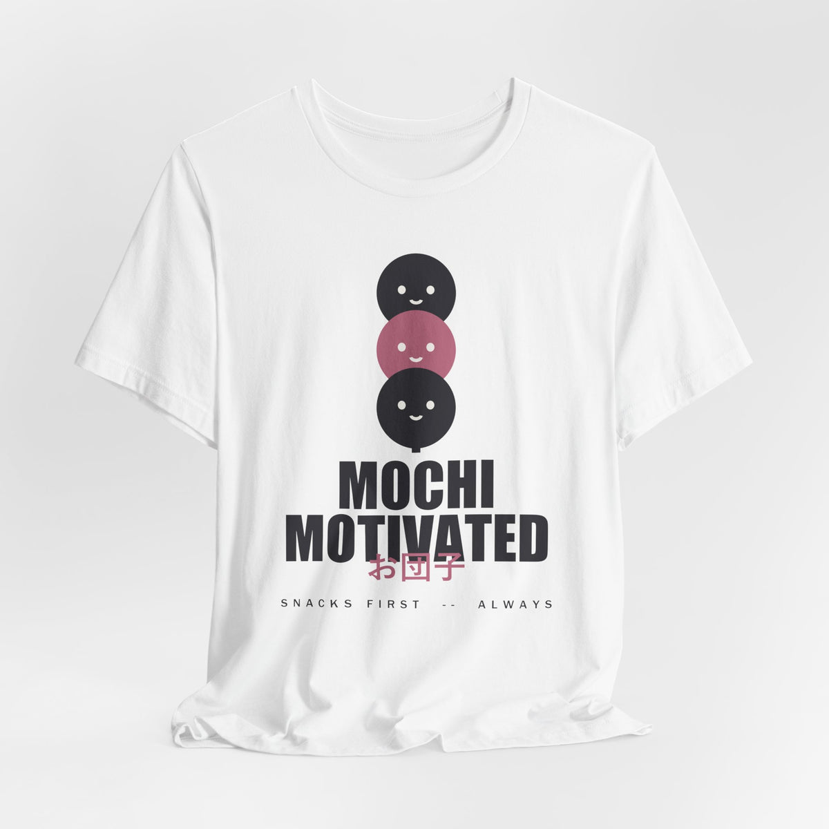 Mochi Motivated Anime T-Shirt - original anime design, view 4