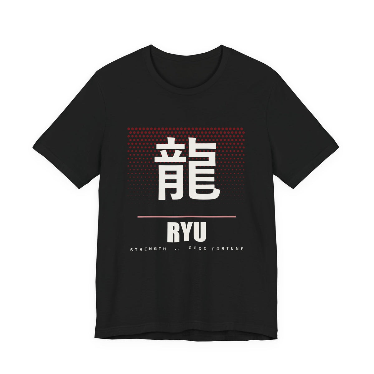 Ryu Anime T-Shirt in Black
