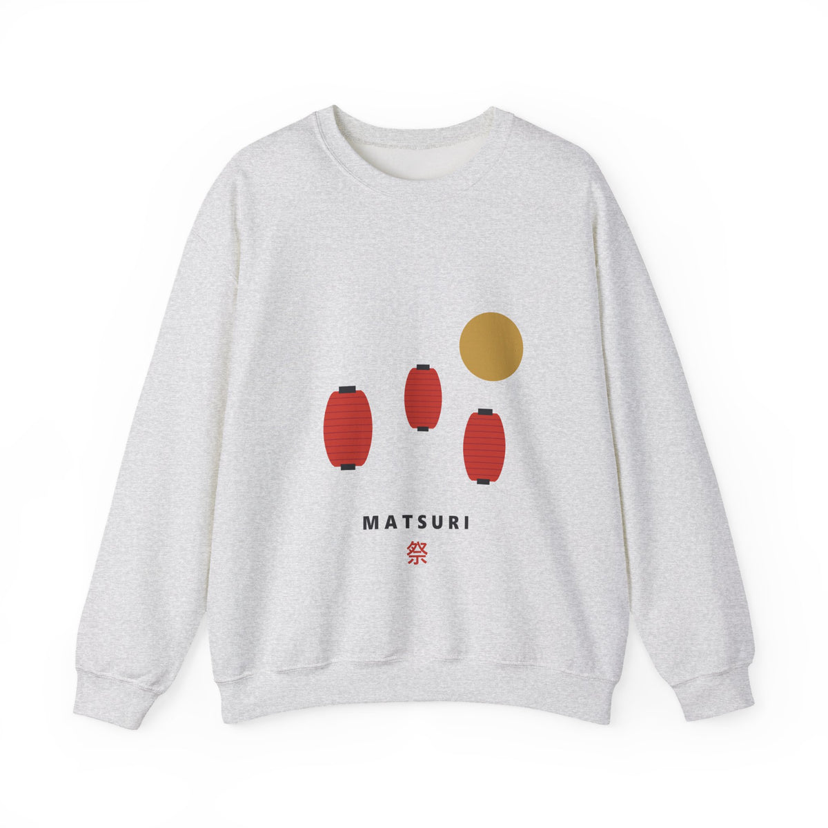 Matsuri Lanterns Sweatshirt in Ash