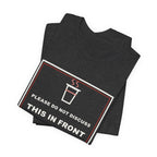 Please Do Not Discuss This In Front Of The Noodles Funny Anime T-Shirt - original anime design, view 17