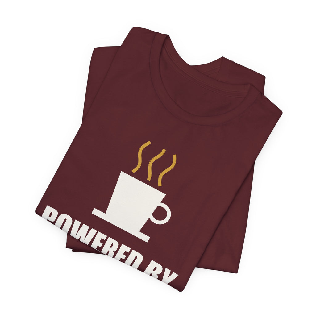 Powered By Anime And Coffee T-Shirt - original anime design, view 24