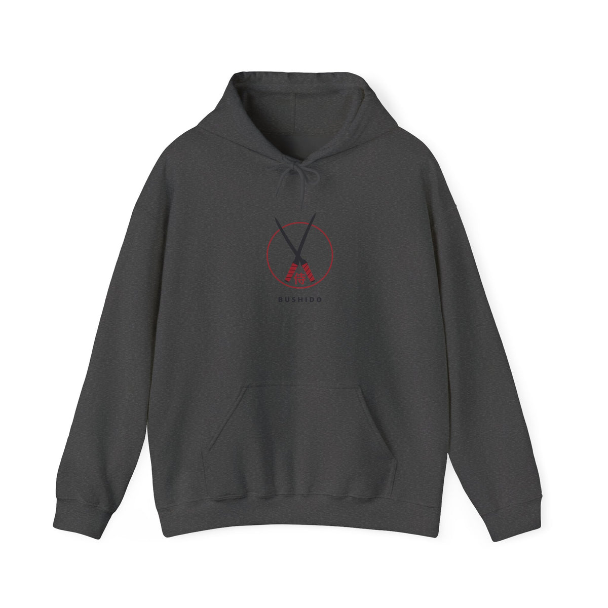 Bushido Hoodie in Dark Heather