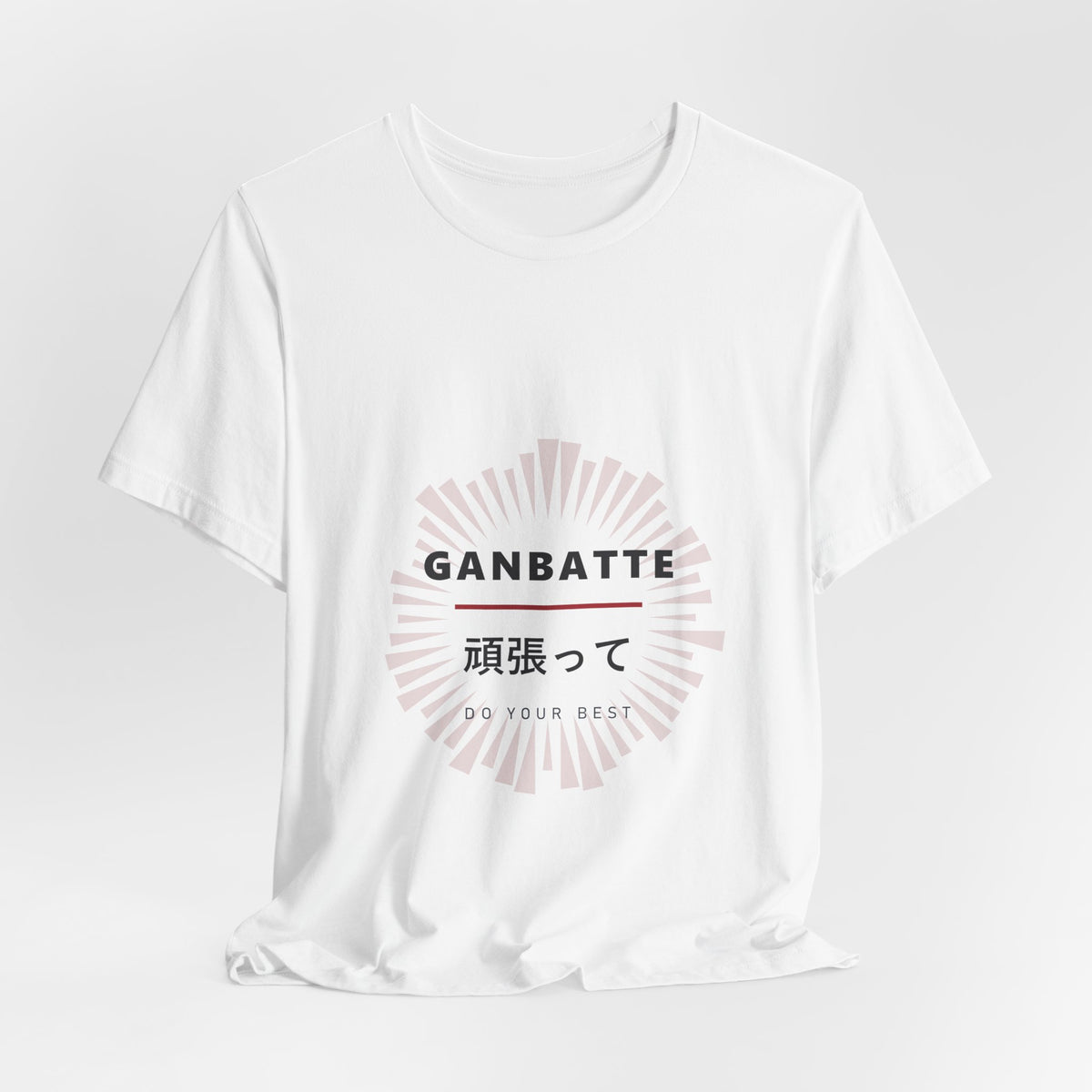 Ganbatte T-Shirt - original anime design, view 15
