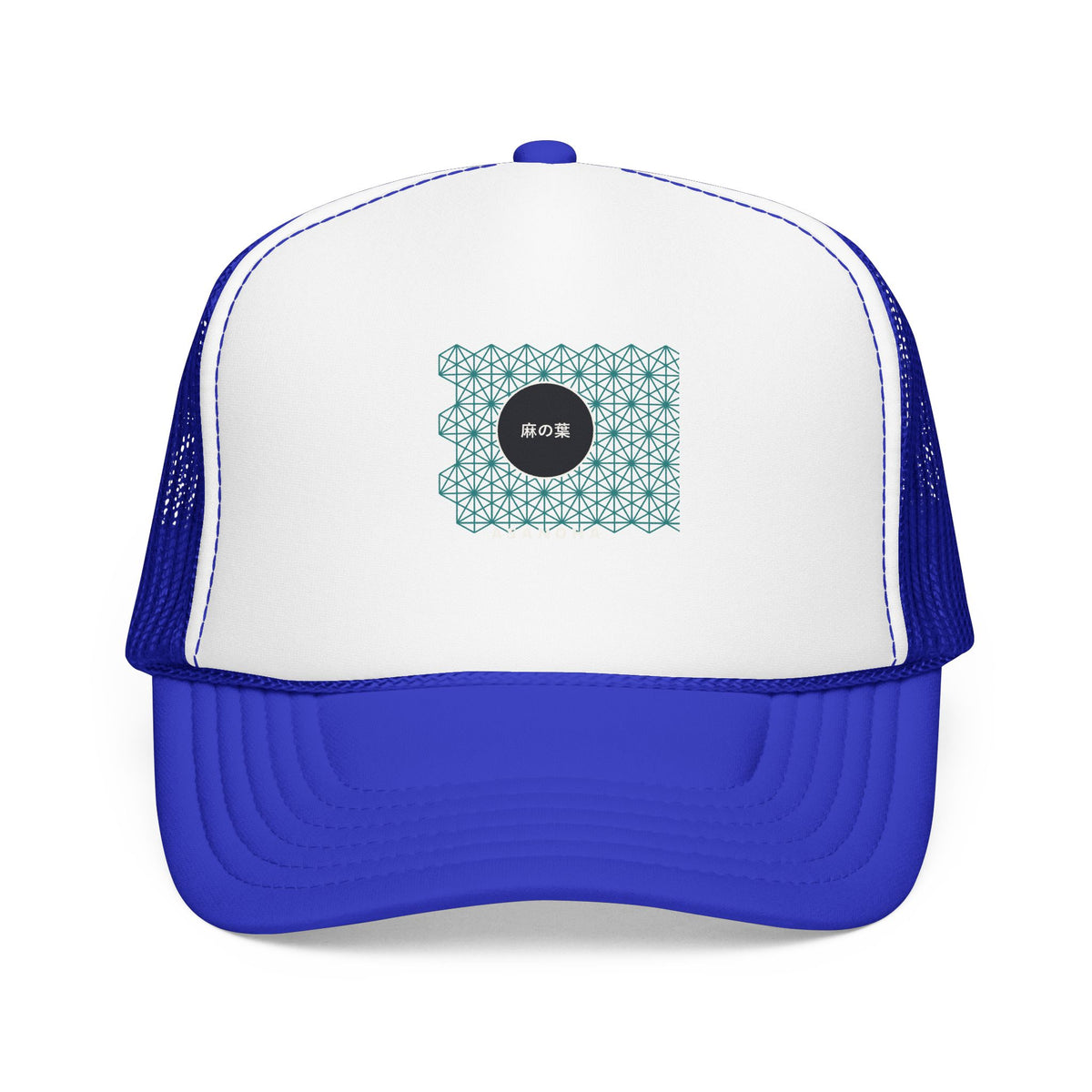 Asanoha Trucker Cap in Royal