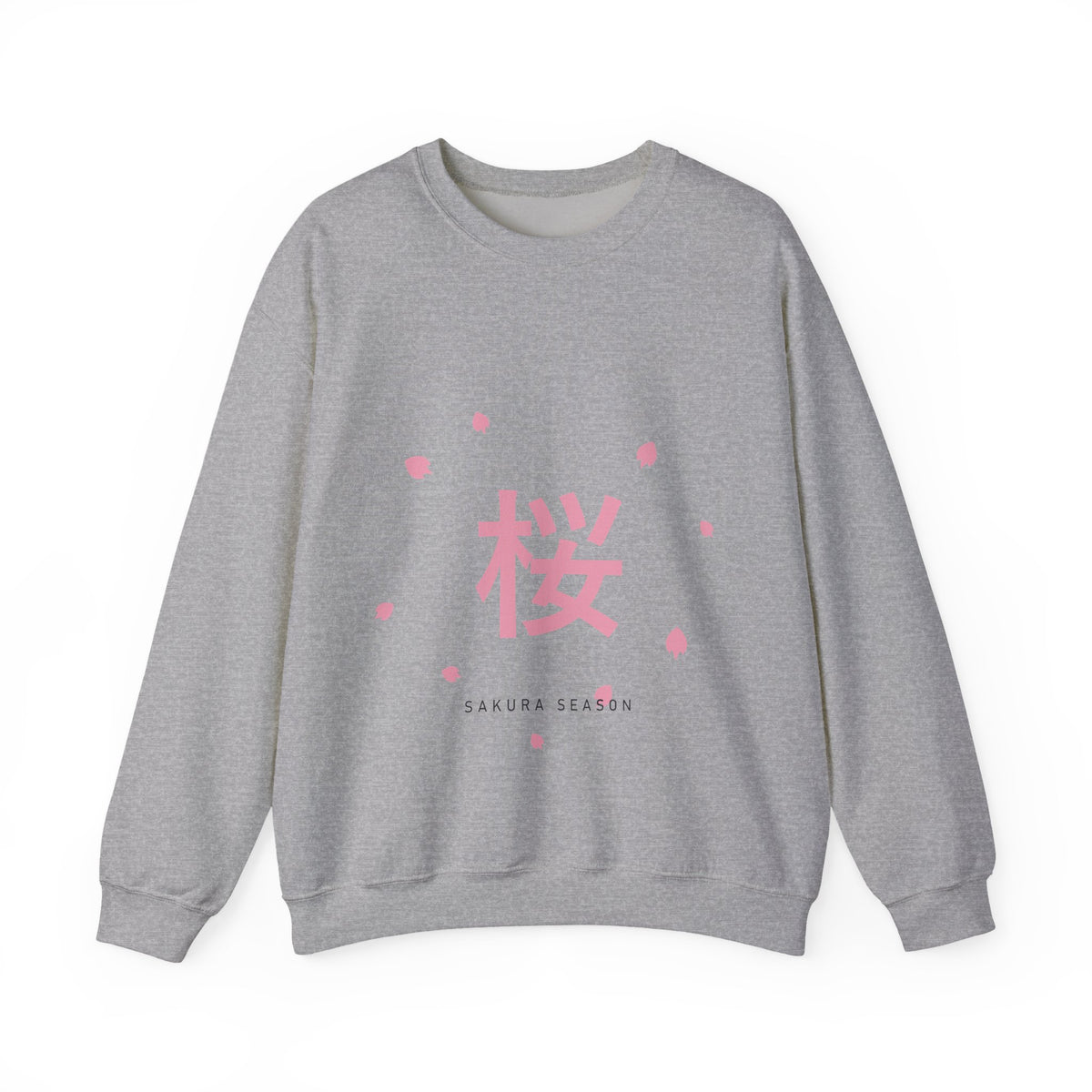 Sakura Season Sweatshirt in Sport Grey