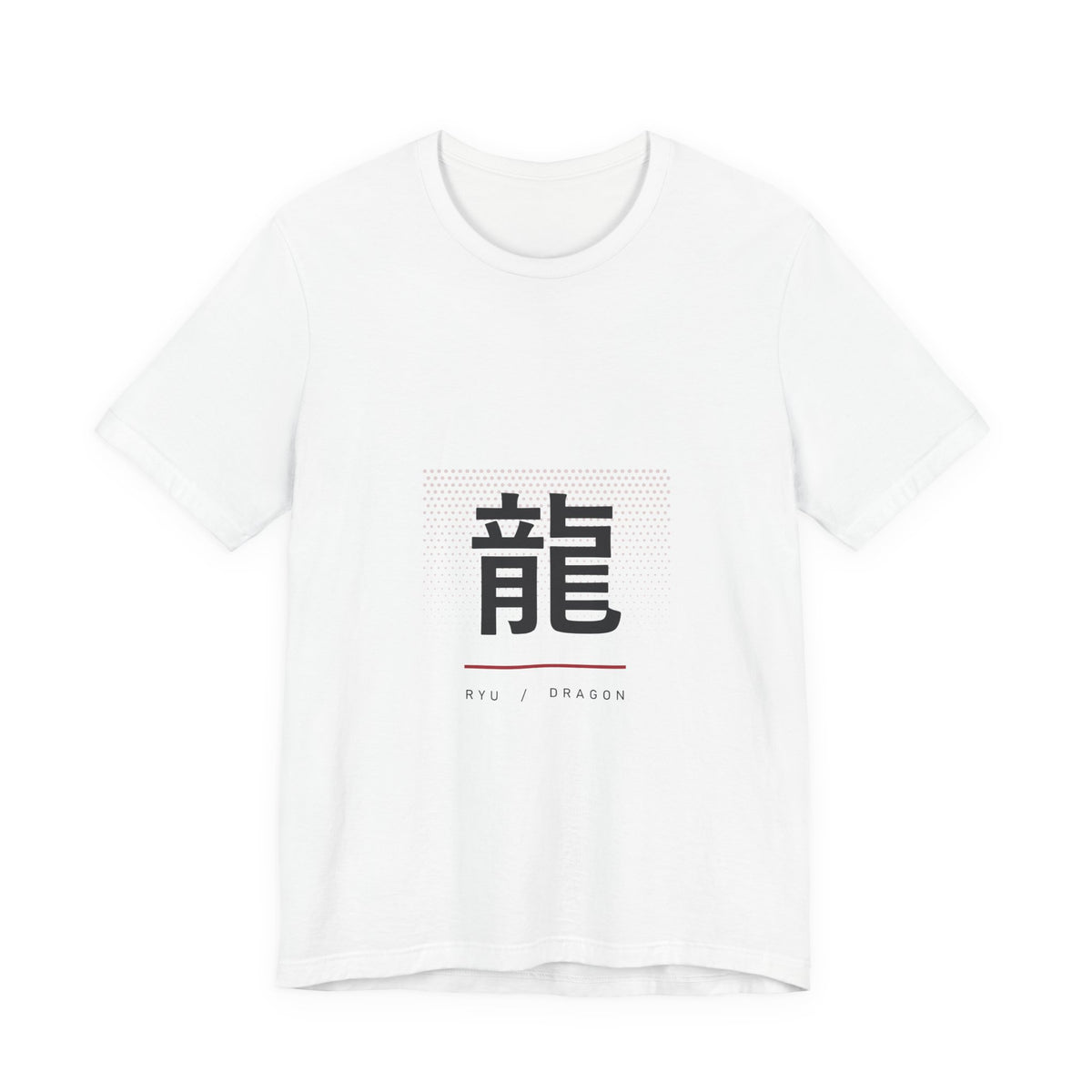 Ryu Dragon T-Shirt in White