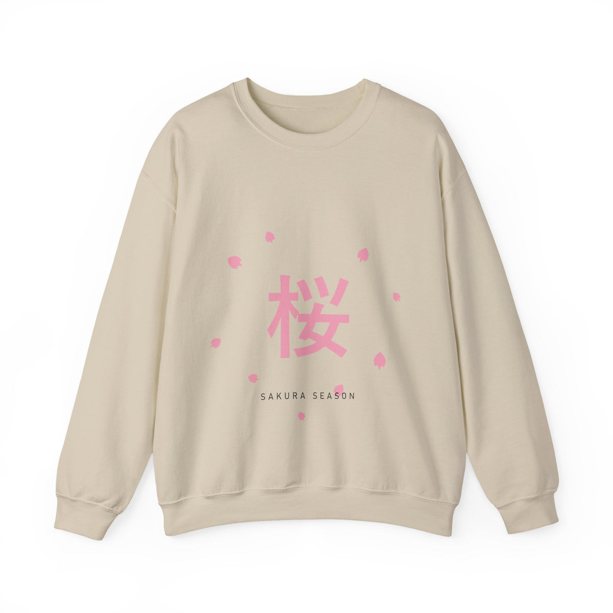 Sakura Season Sweatshirt in Sand