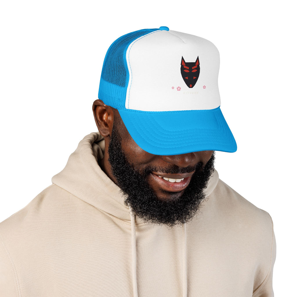 Kitsune Mask Trucker Cap - original anime design, view 11