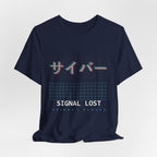 Cyber Glitch Anime T-Shirt - original anime design, view 22