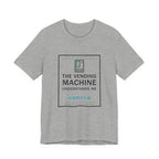 The Vending Machine Understands Me Funny Anime T-Shirt in Athletic Heather