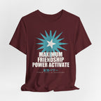 Maximum Friendship Power Activate Funny Anime T-Shirt - original anime design, view 24