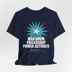 Maximum Friendship Power Activate Funny Anime T-Shirt - original anime design, view 21