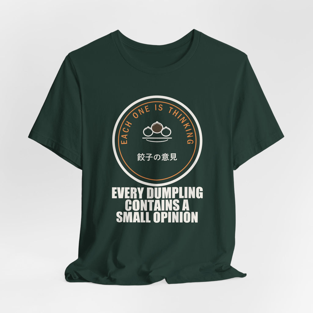 Every Dumpling Contains A Small Opinion Funny Anime T-Shirt - original anime design, view 12