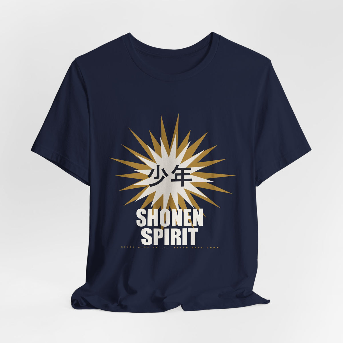 Shonen Spirit Anime T-Shirt - original anime design, view 22