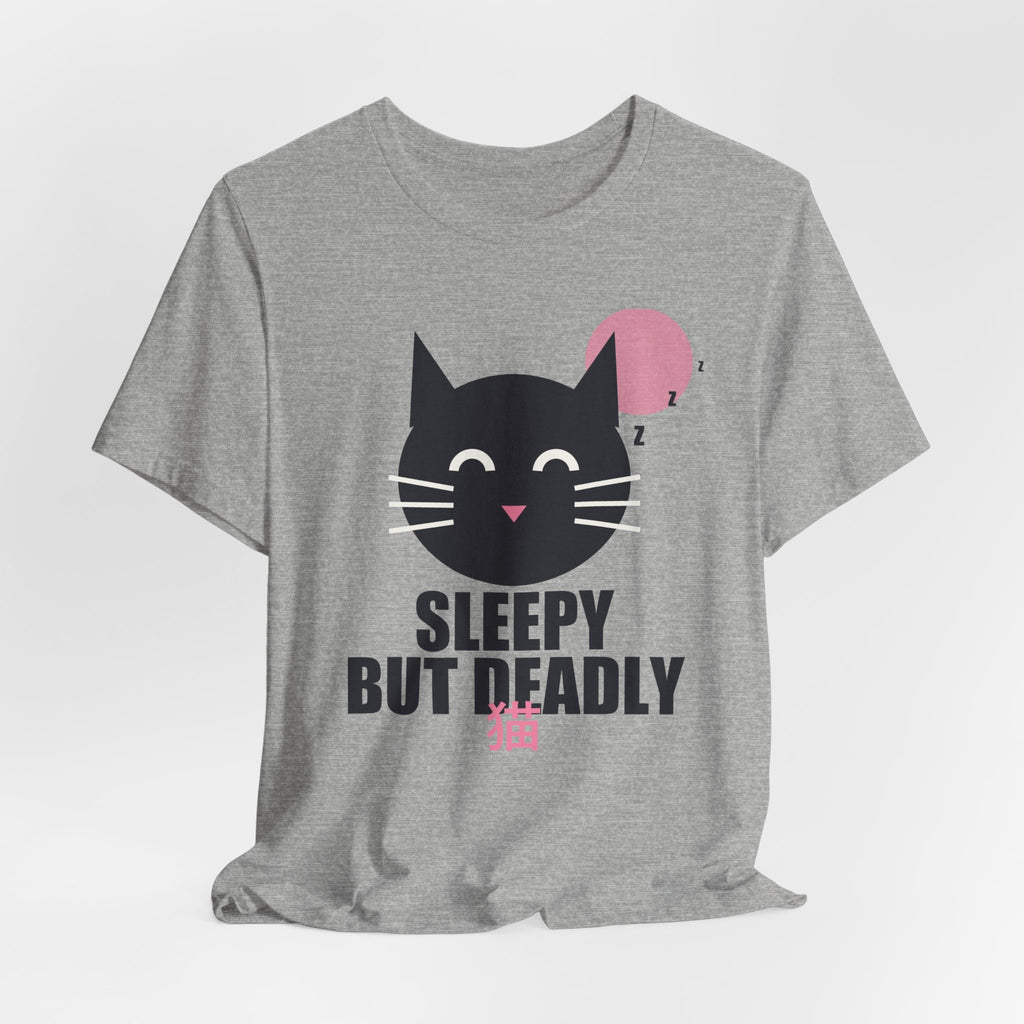 Sleepy But Deadly Anime T-Shirt - original anime design, view 16