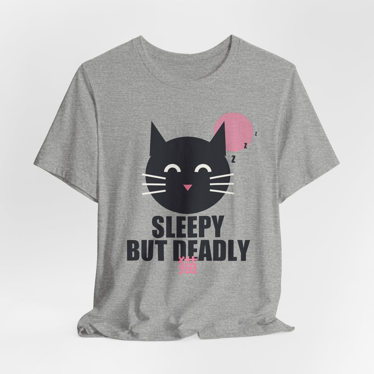 Sleepy But Deadly Anime T-Shirt - original anime design, view 16