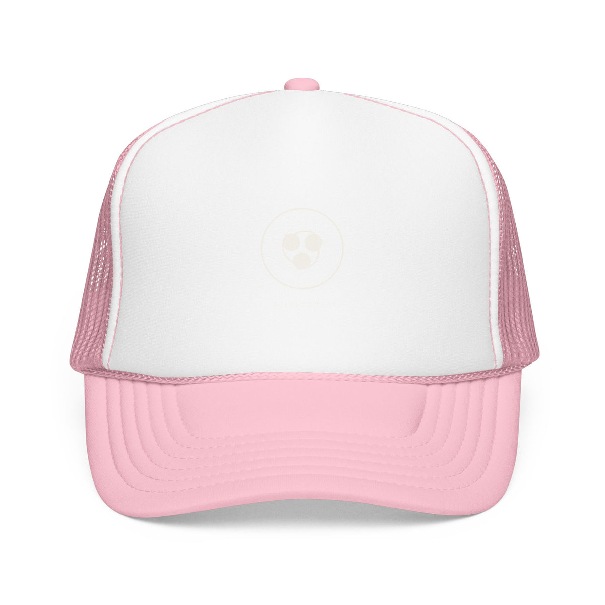 Mitsudomoe Trucker Cap in Light Pink