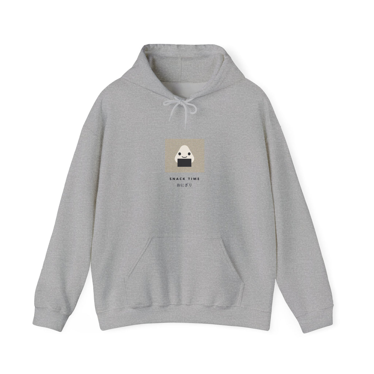 Snack Time Hoodie in Sport Grey