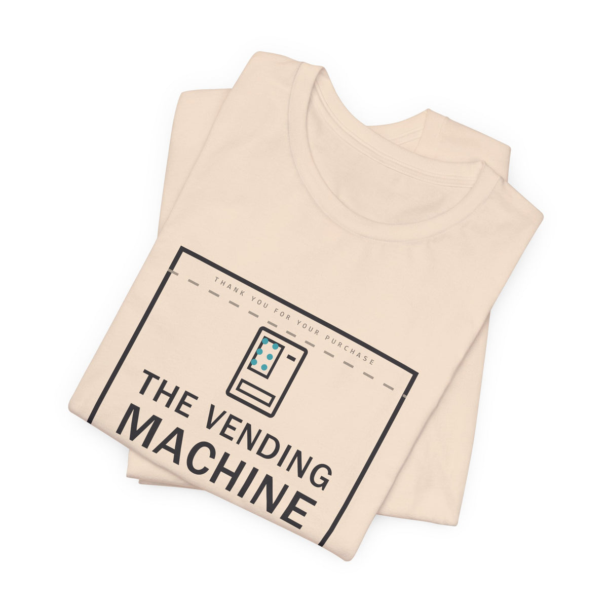 The Vending Machine Understands Me Funny Anime T-Shirt - original anime design, view 8