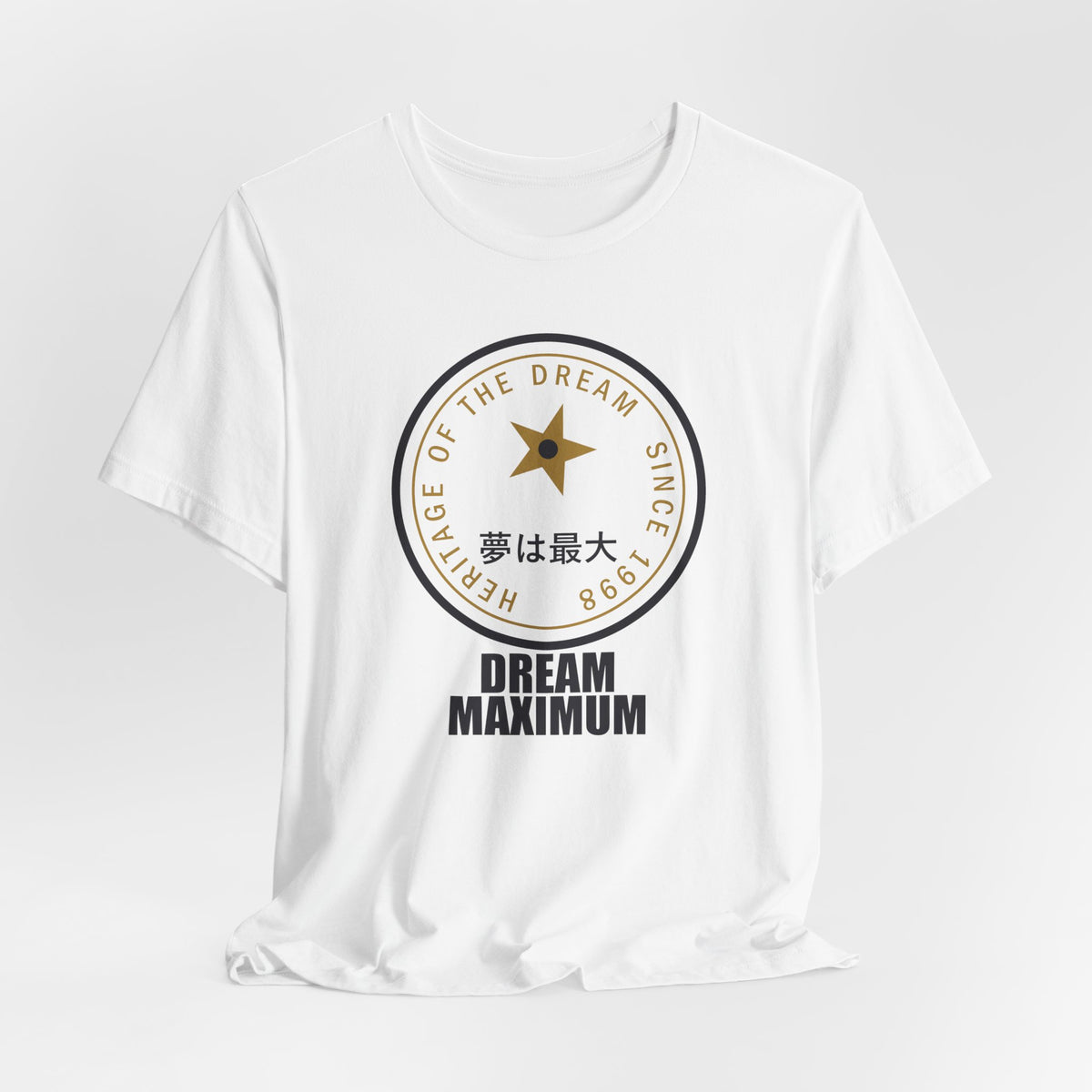 Dream Maximum Since 1998 Funny Anime T-Shirt - original anime design, view 3