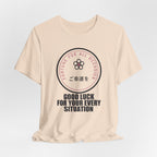 Good Luck For Your Every Situation Funny Anime T-Shirt - original anime design, view 9