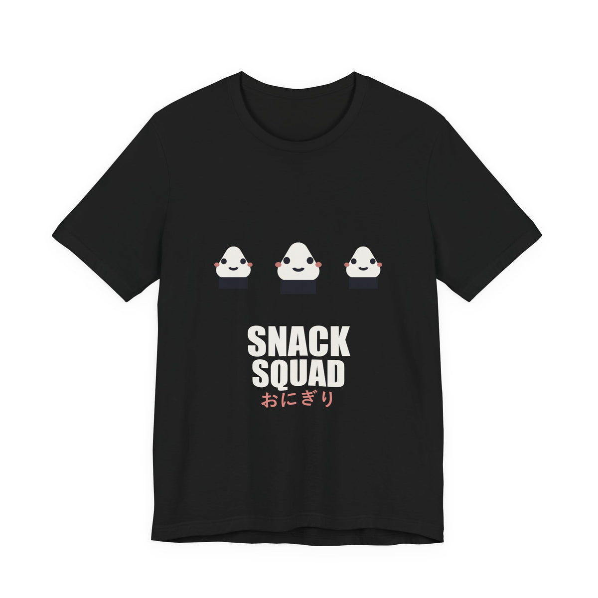 Snack Squad Anime T-Shirt in Black