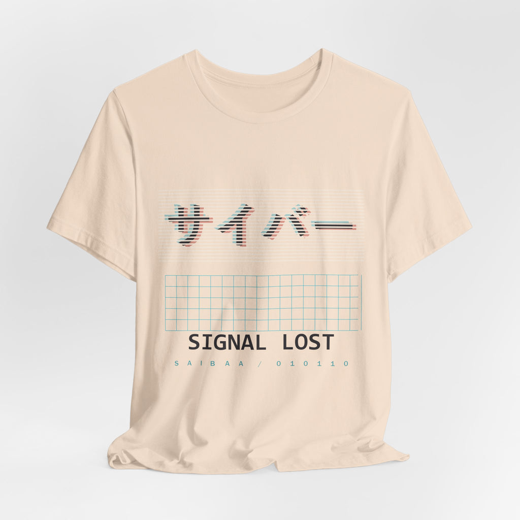 Cyber Glitch Anime T-Shirt - original anime design, view 10