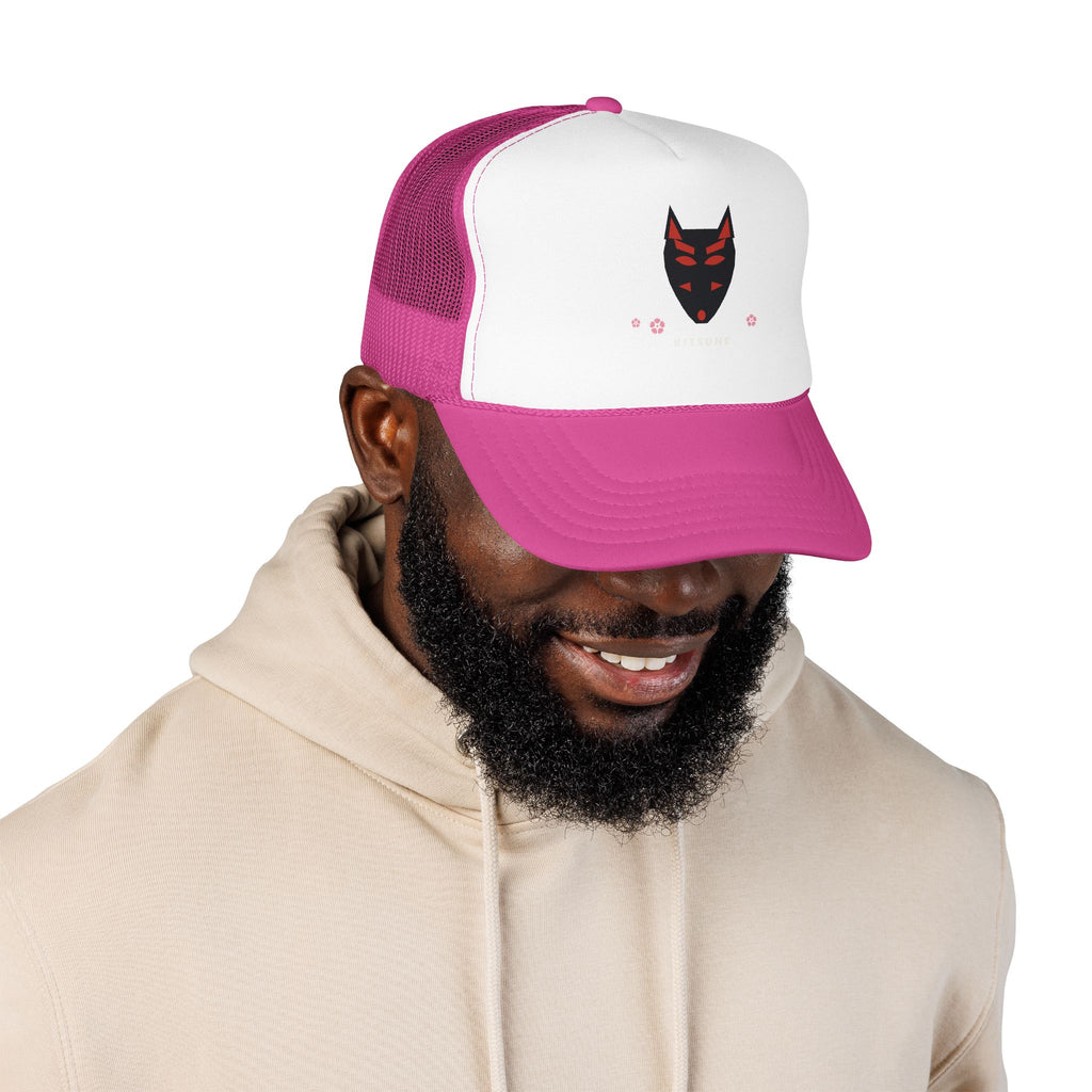 Kitsune Mask Trucker Cap - original anime design, view 17