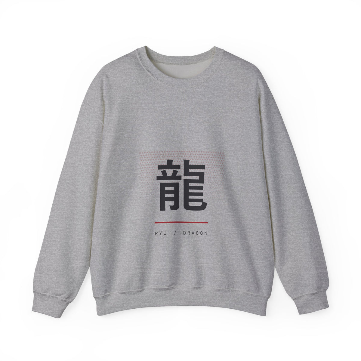 Ryu Dragon Sweatshirt in Sport Grey