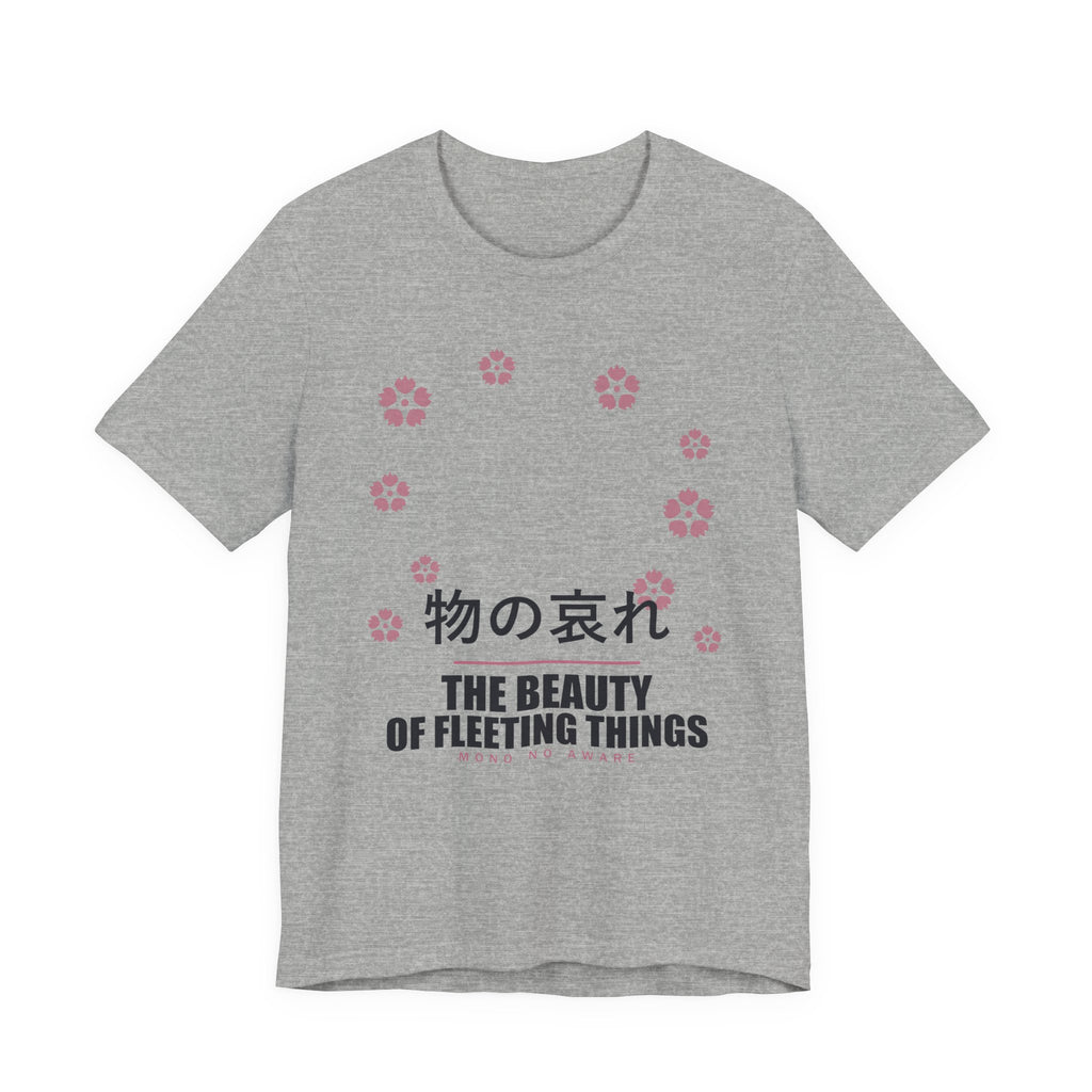 Mono No Aware Anime T-Shirt in Athletic Heather