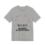 Mono No Aware Anime T-Shirt in Athletic Heather
