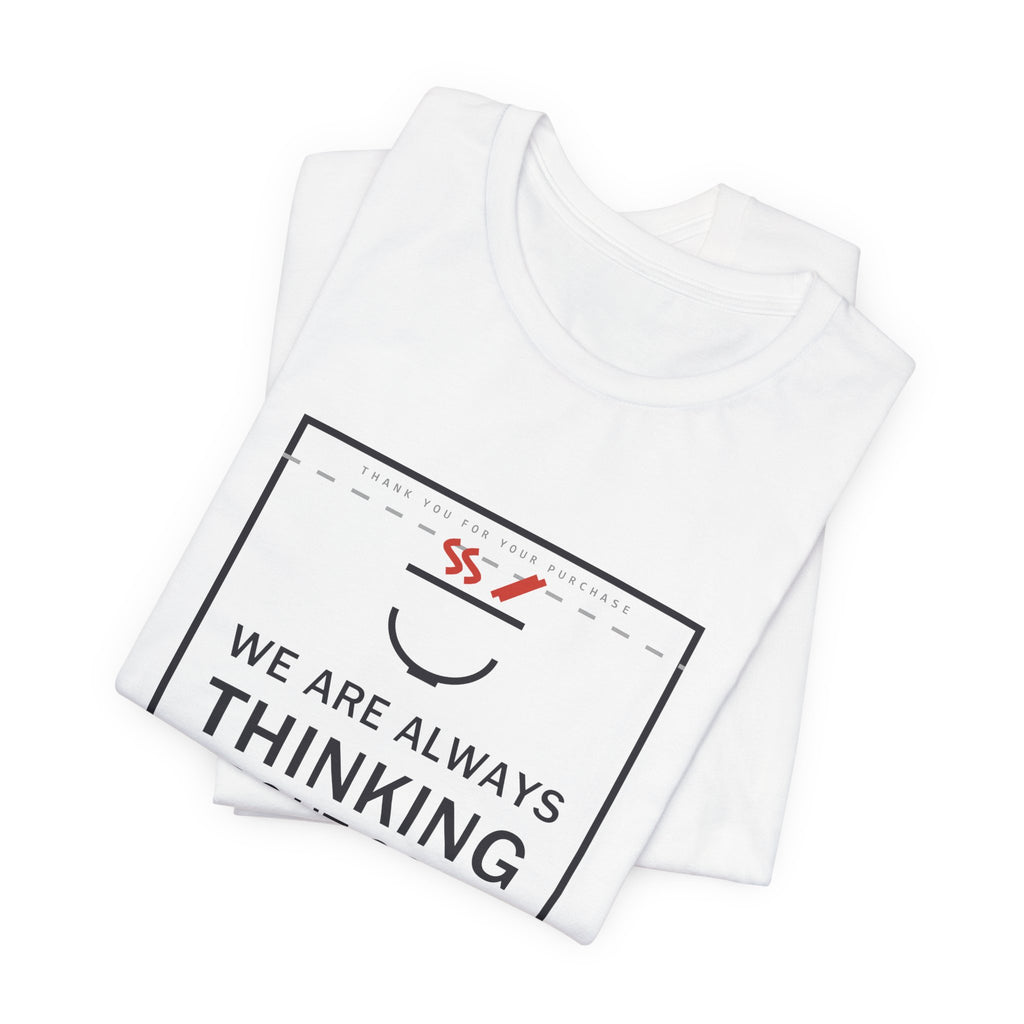 We Are Always Thinking About Soup Funny Anime T-Shirt - original anime design, view 2