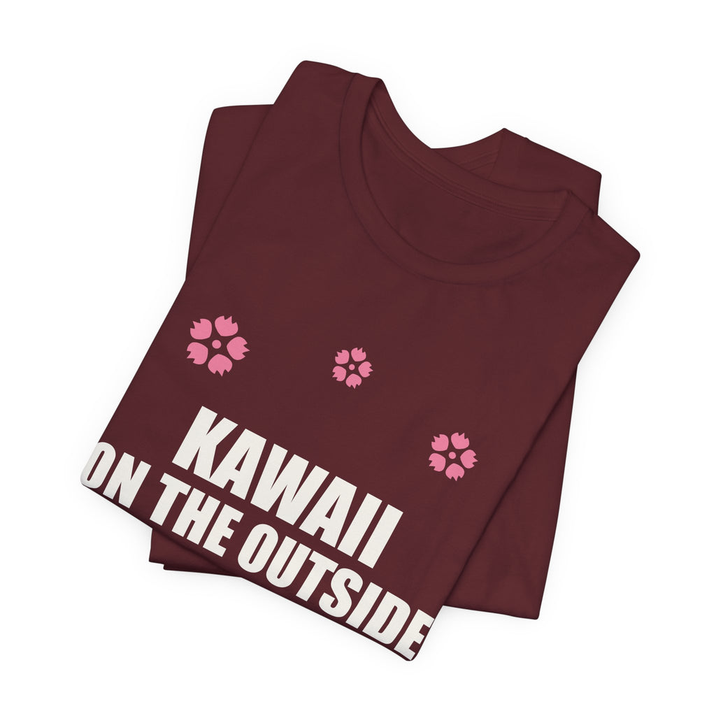 Kawaii But Feral Anime T-Shirt - original anime design, view 24