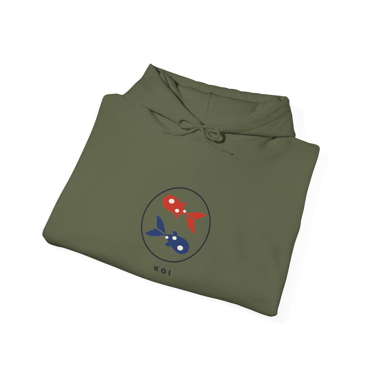 Koi Pair Hoodie - original anime design, view 21