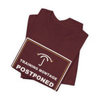 Training Montage Postponed Due To Weather Funny Anime T-Shirt - original anime design, view 23