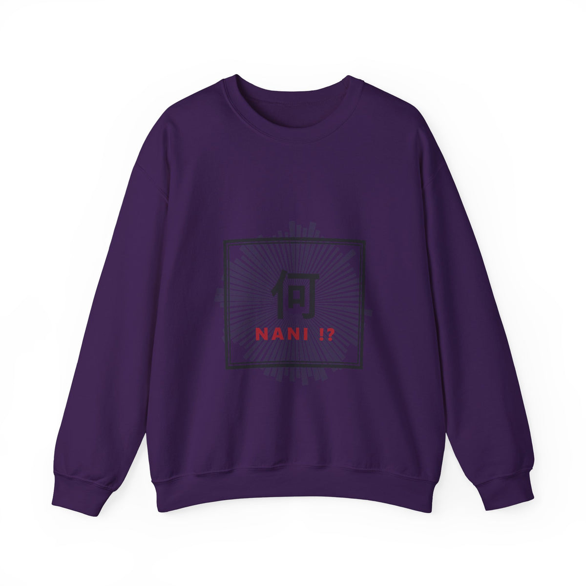 Nani!? Sweatshirt in Purple