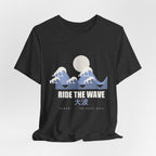 Ride The Wave Anime T-Shirt - original anime design, view 19