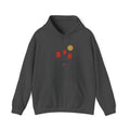 Matsuri Lanterns Hoodie in Dark Heather