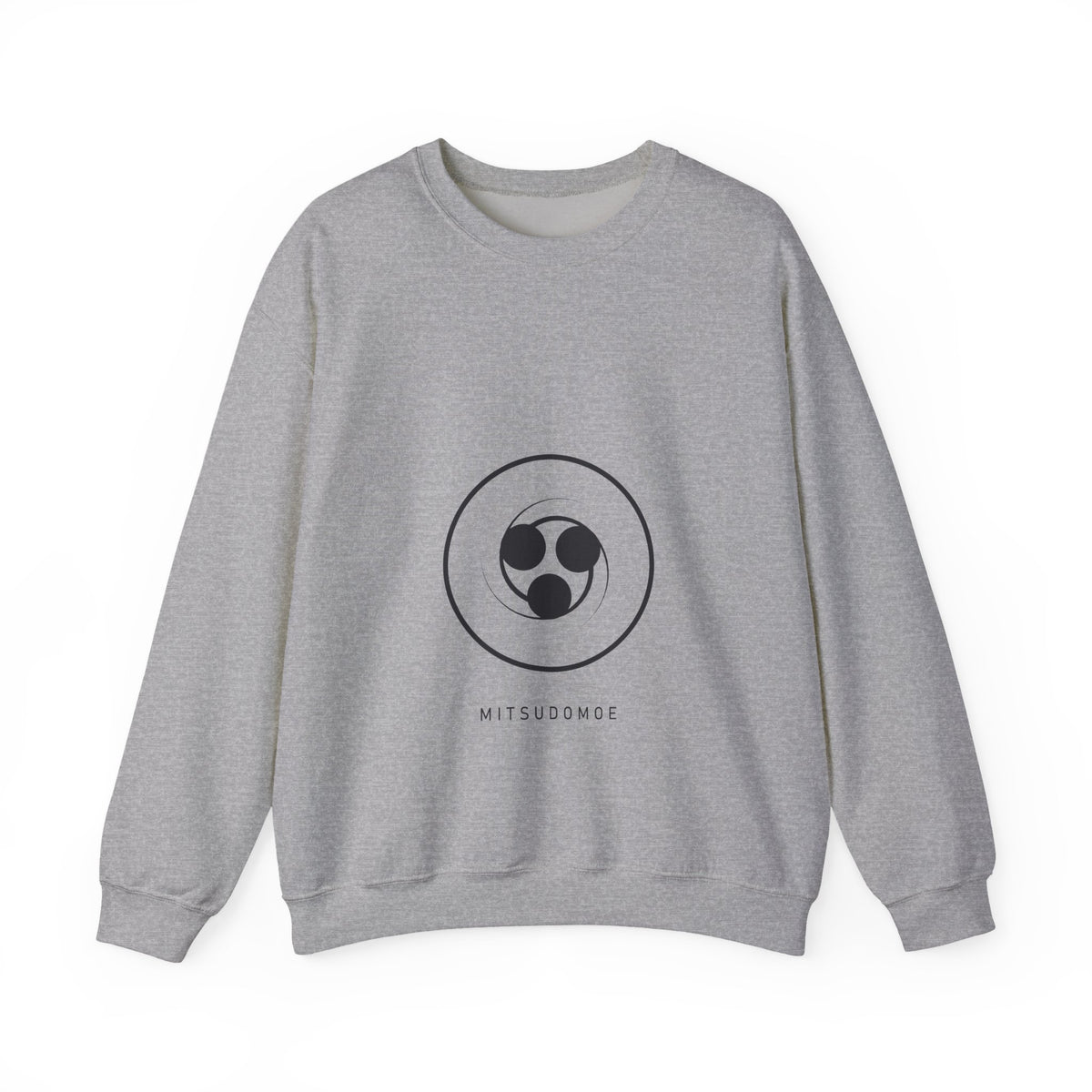 Mitsudomoe Sweatshirt in Sport Grey