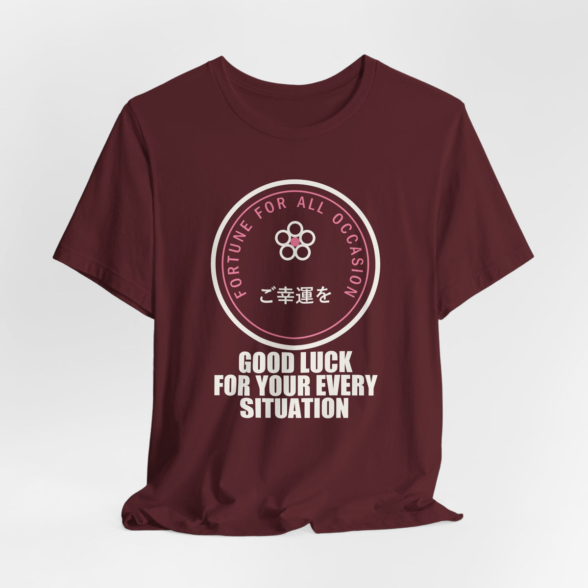 Good Luck For Your Every Situation Funny Anime T-Shirt - original anime design, view 24