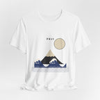 Fuji & Wave T-Shirt - original anime design, view 15